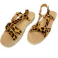 MADEWELL leopard Asymmetrical Espadrille calf hair Sandals shoes 8.5 M new $138