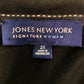 Jones New York Signature Woman black TOP w/ side tie pullover blouse 2X women's