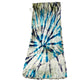 Free People blue gray Bali Serious Swagger tie dye velvet SKIRT new $128 size XS