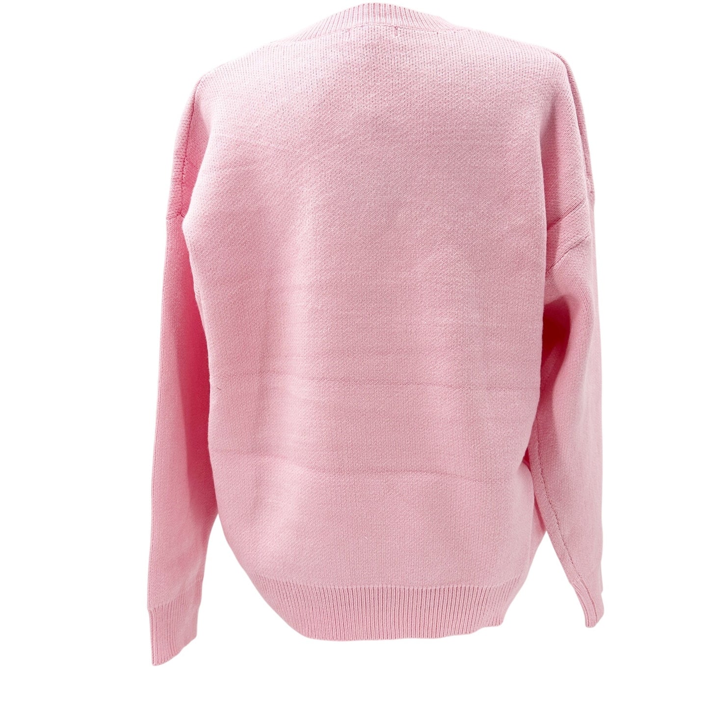 pink MERRY sweater | Christmas holiday apparel | S, M, L