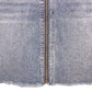 We The Free People blue denim Zip It Up mini short SKIRT size 28 new $60