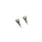 rhinestone stud EARRINGS diameter 5mm