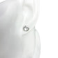 rhinestone stud EARRINGS diameter 5mm