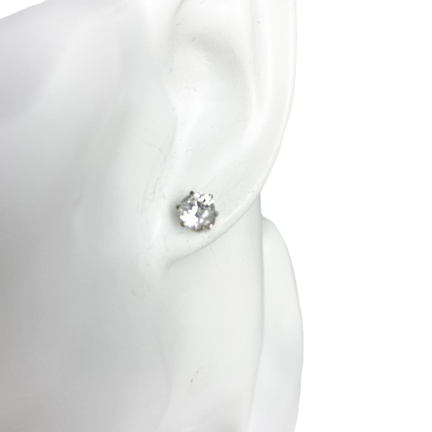 rhinestone stud EARRINGS diameter 5mm