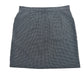 The Limited stretch Mini short SKIRT navy blue black charcoal gray size 4 small