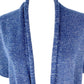 Athleta dark heather blue open front CARDIGAN sweater top vest women's XXS / XS