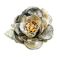 vintage pearlescent gray seashells flower BROOCH shells floral jewelry pin