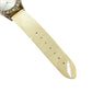 ladies GUESS off-white ivory cream band analog WATCH rhinestones G76037L