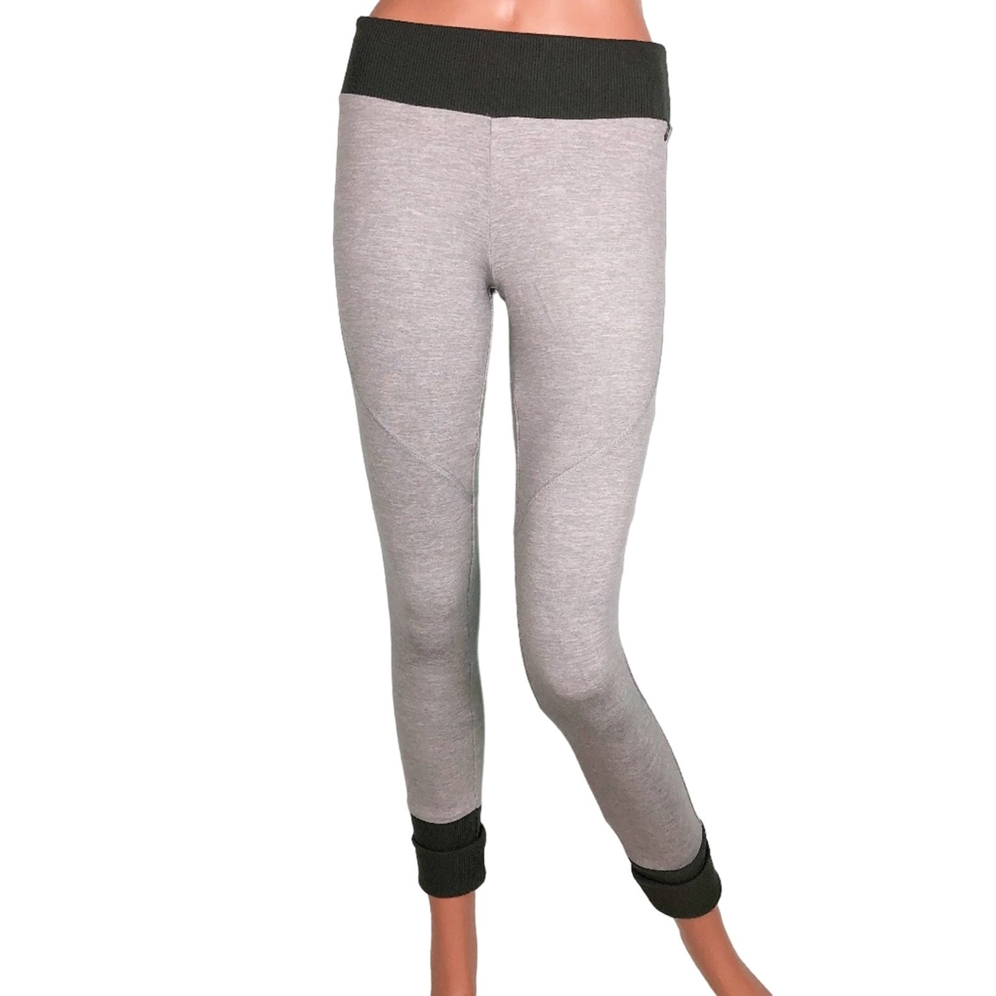 Under Armour heather gray LEGGINGS women's S small Unstoppable To/From pants NEW